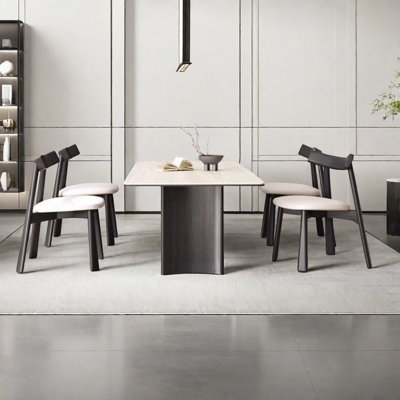 Medieval style dining table and chair