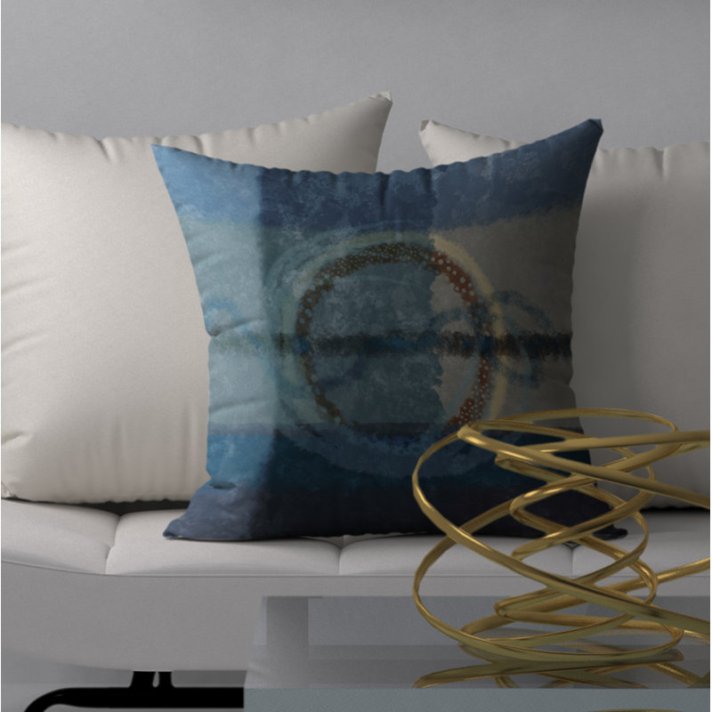 Reversible Throw Pillow, 20" x 20"
