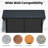 Powder-coated Metal Frame Standing Seam Fixed Window Awning All Weather Protection Door Canopy for Entrance, Windows, Porches, Balconies-126954196-126954202