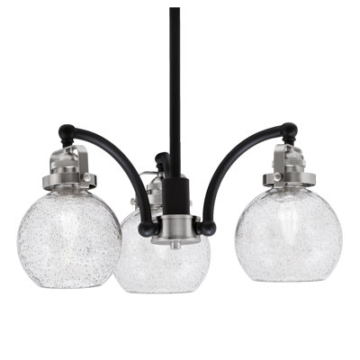 Lustre 3 lumières Easton avec verre fumé 5,75 "Easton