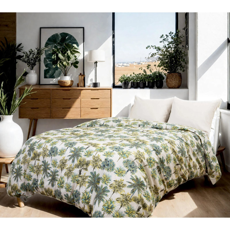 Etavonni Home Rainforest, Queen Comforter + 2 Standard Shams