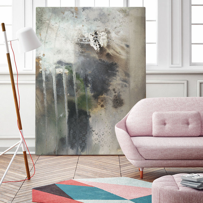 Reproduction d’art sur toile tendue « canyon seasons iv » par joyce combs
