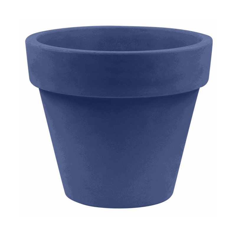 Pot à fleurs en résine Maceta, H 20,5 po x l 23,5 po x P 23,5 po, Bronze