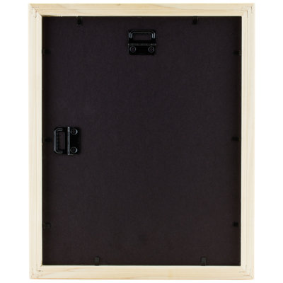 Flynt Raw Wood Decorative Picture Frame - Set of 4