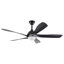 52Inch 5 Blades 3 Colour Ceiling Fan Light With Remote Control White-1094185682-1094185683