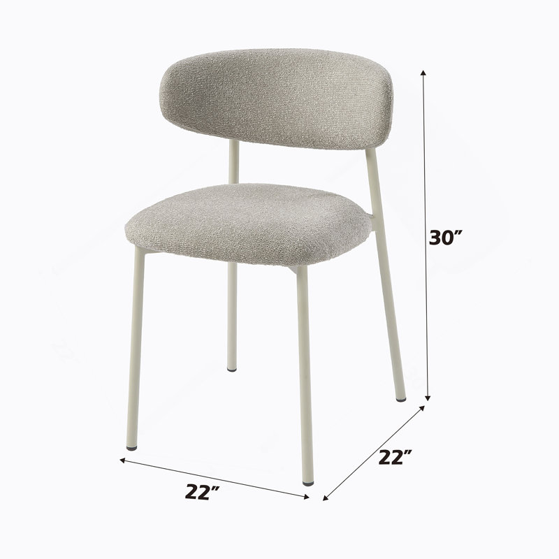 Ensemble de 2 chaises d'appoint Ingram