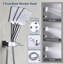 Robinet de douche complet à pression équilibrée avec valve brute-62488670