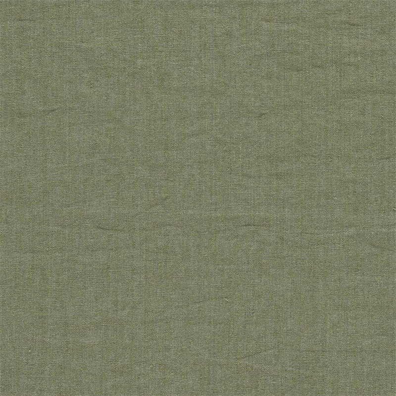 Rue Linen Fabric, Sepia