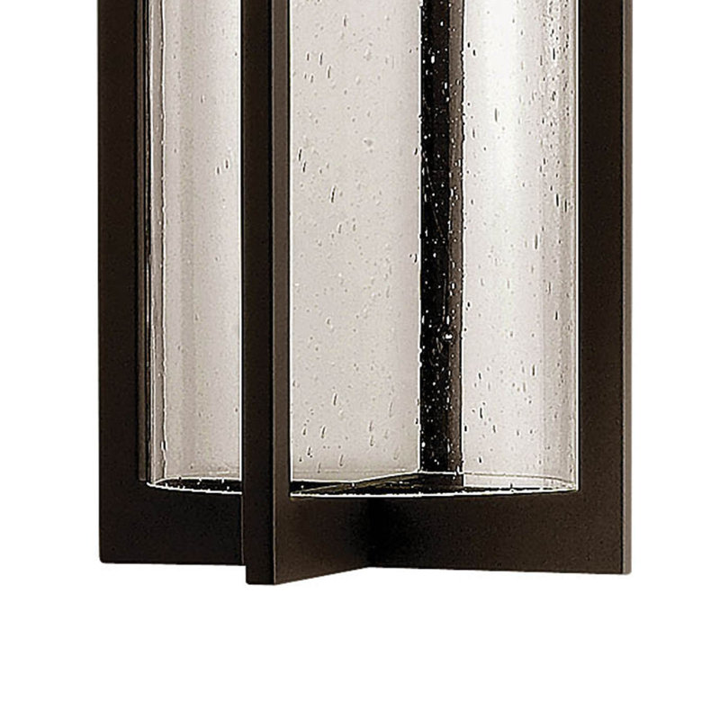 Luminaire suspendu d'extérieur 1 lumière Bandit, H 21,75 po x l 6,25 po, Médium, Bronze Buckeye