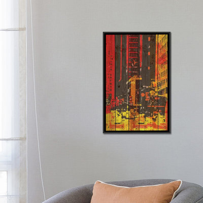 «Red Building I» par Irena Orlov, impression sur toile