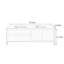 Table basse moderne avec rangement simple-109242690