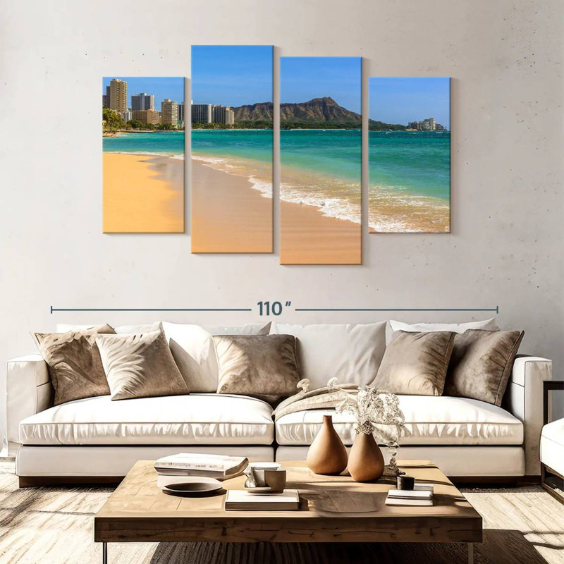 Gillard Waikiki Gillard Gold Coast, H 54 po x l 84 po