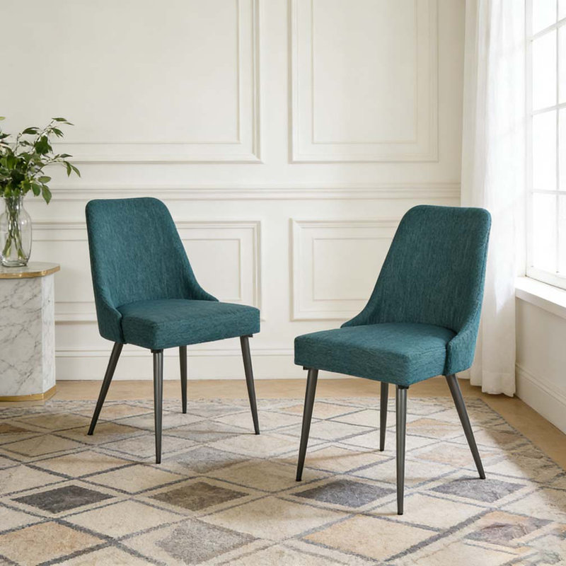 Ensemble de chaises de salle à manger, Sarcelle