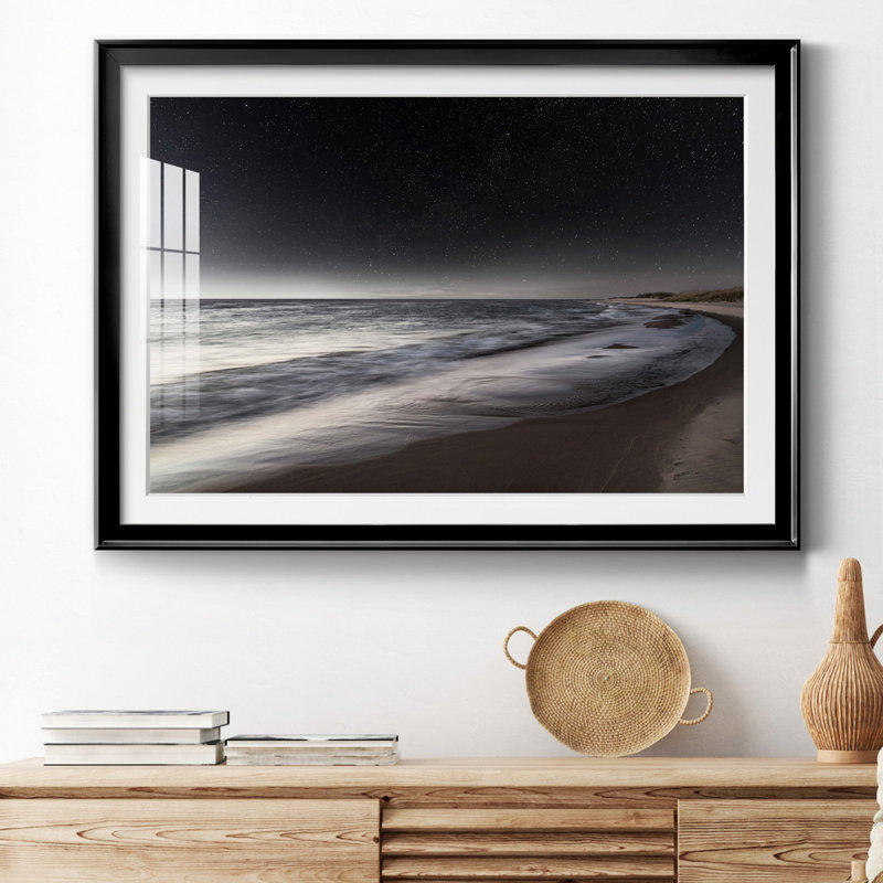 «Magic Night», reproduction encadrée de qualité supérieure, prête à être accrochée, H 26,5 po x l 36,5 po x P 1,5 po