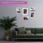 Domiano Bevelled Shadow Box Picture Frame - Set of 5 with Mat-427756612