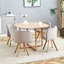 Afjal 4 - Person Dining Set