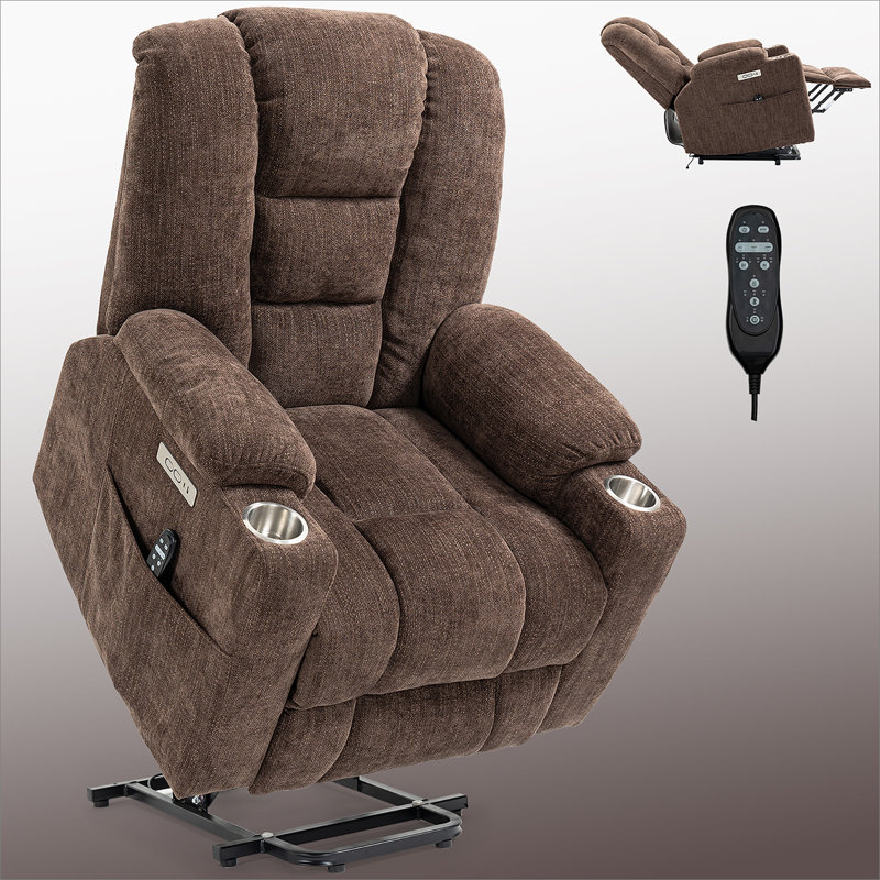 Fauteuil inclinable Darlene, Brun