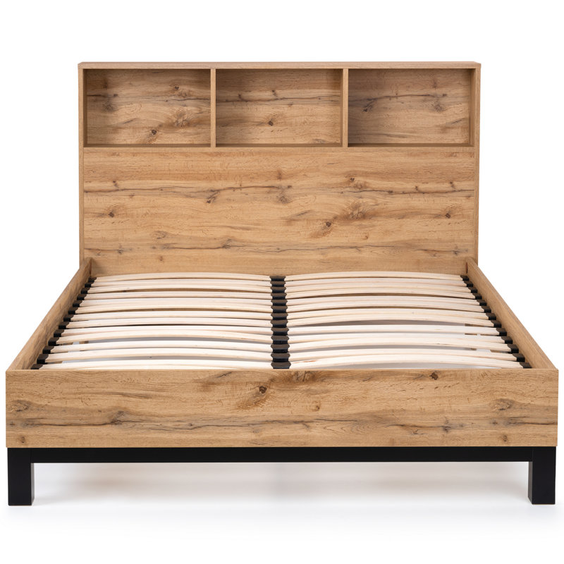 Aleighsha Storage Bed with Mattress, Kingsize (5')