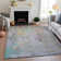 Premium Machine Washable Kelton AMF1233 Abstract Rug