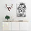 Lion Portrait - Wrapped Canvas-56643164