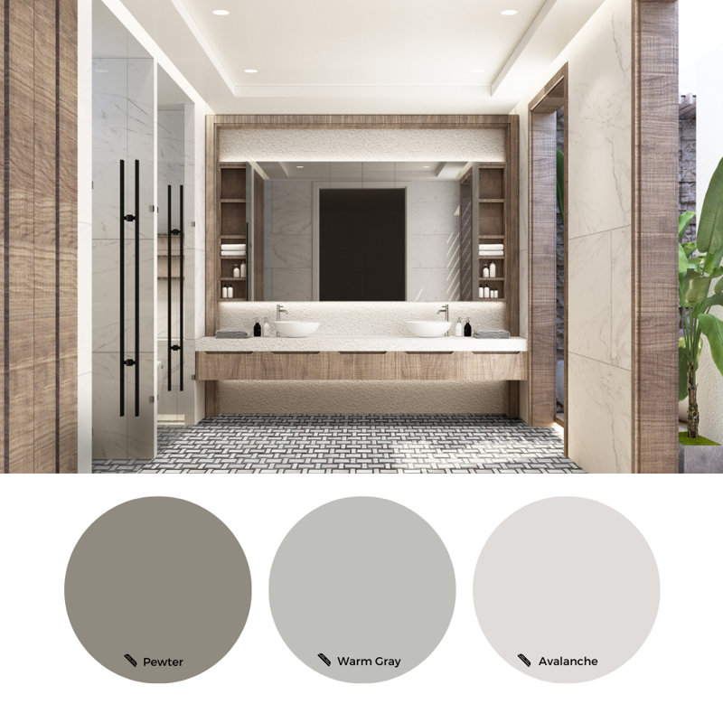 Stately Tre Basketweave 9.5" x 14" Porcelain Marble Look Wall & Floor Tile, Gray