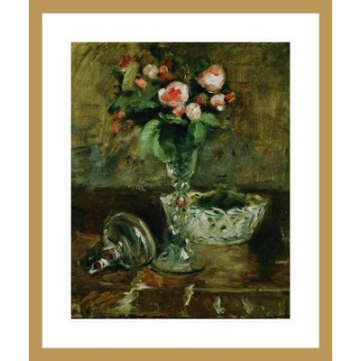 Roses par Berthe Morisot - Estampe numérique