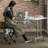 47.5'' x 28'' Foldable Sewing Table with Sewing Machine Platform