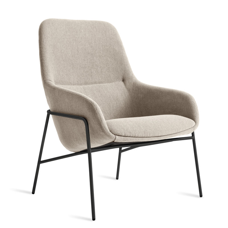 Fauteuil Acre, Pierre de Tait, Noir