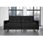 Everman 3 Seater Faux Leather Sleeper-504796370