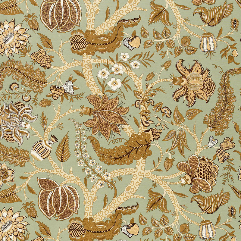 Tissu arbre Jaipur, Oeuf de merle
