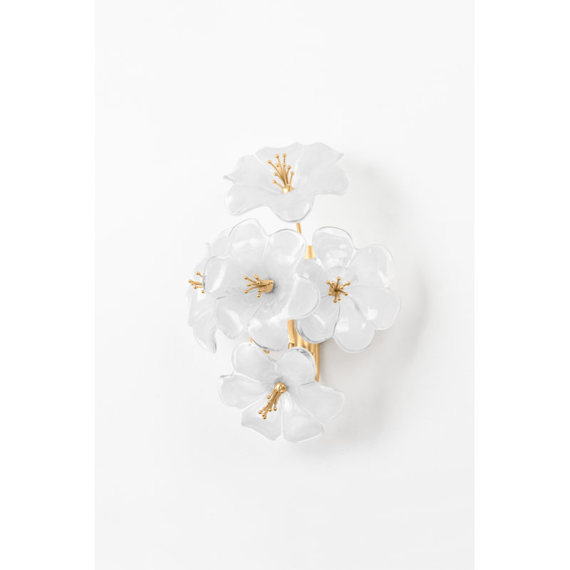 Hygea Iron Flush Mounted Sconce