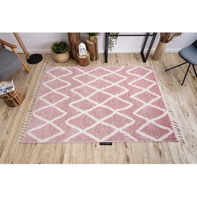 Runner Geometric Area Rug