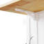 Îlot de cuisine de 53 po avec 2 tabourets, alimentation intégrée, 5 tablettes mobiles, support de rangement interne, abattant, 3 tiroirs pour le luxe et la salle à manger, grande prise de courant blanche de 53 po, chariot mobile,