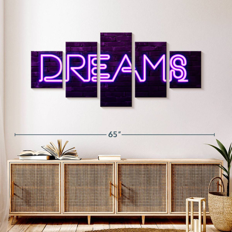 Dreams, 24" H x 55" W