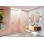 Illume 53 in. x 78 in. Fully Frameless Wall Hinge Shower Door-1114574458