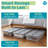 52 Qt Latched Underbed Storage Container 4-Pack