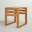 Table d'appoint en verre