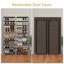 Armoire à chaussures à double rangée 10 couches-2029565001