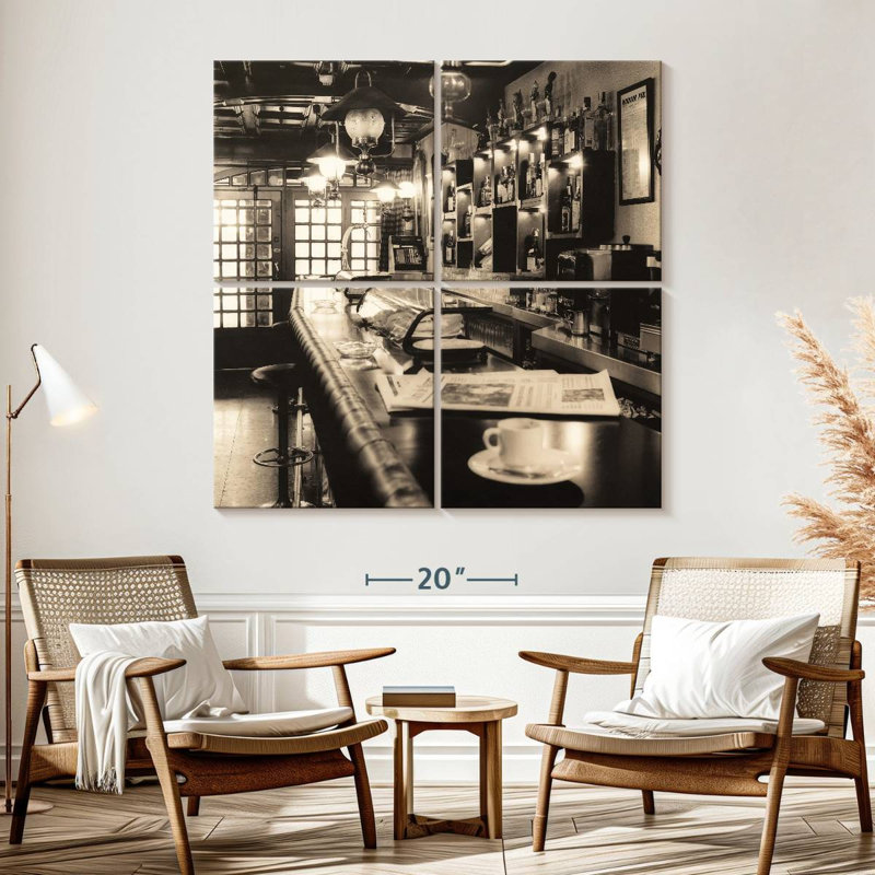 Yarlin Caffe Pamplona, 57" H x 57" W