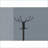 Hall Tree with Shoe Bench, Coat Rack &amp; Storage Shelves | Black | MDF + Metal