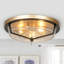 Plafonnier encastré en verre 3 lumières 15 po Vauxhall-1849912775