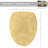 Anyla Waterford Toilet Seat Lid Cover 18"x18"-1270509191