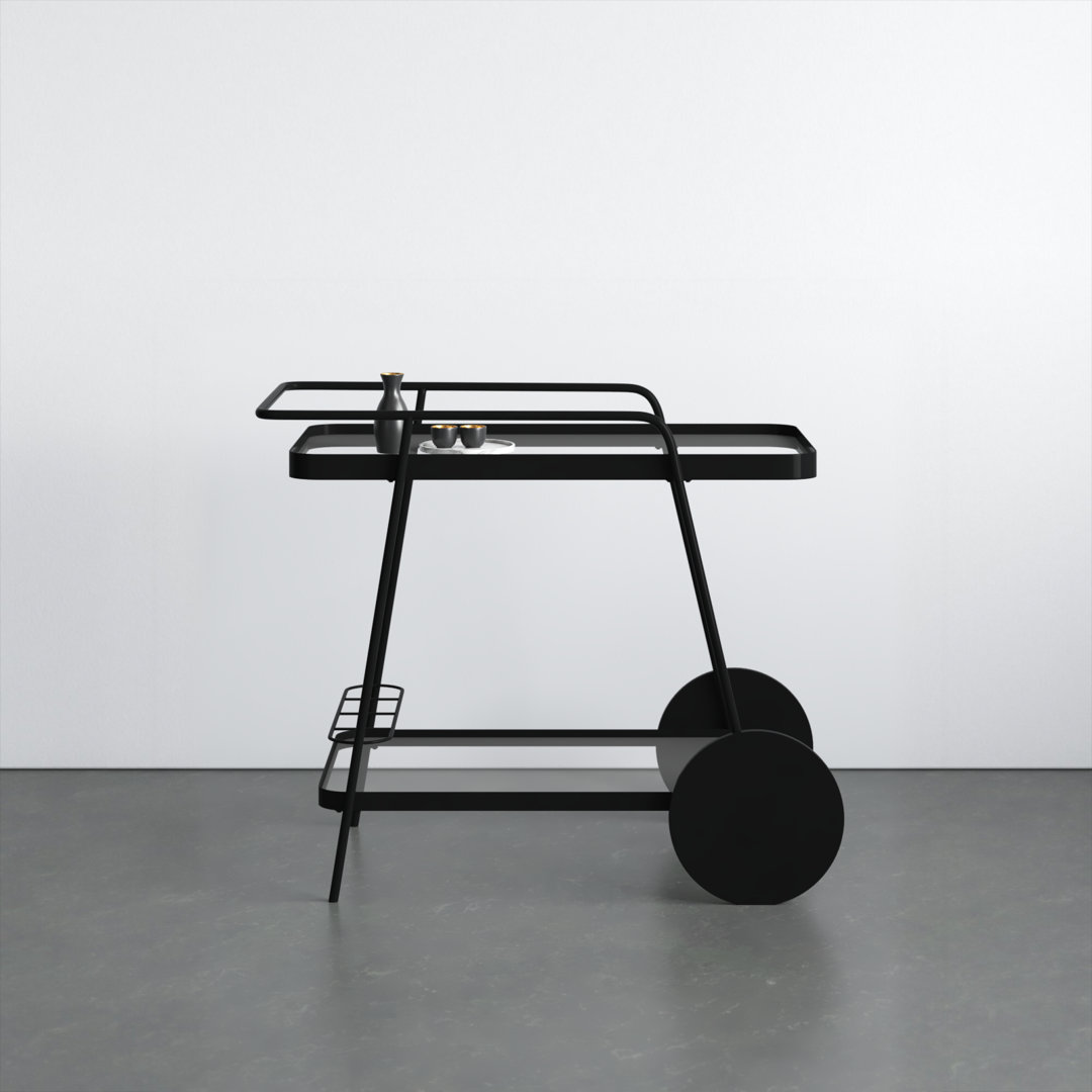 Cullin Metal Bar Cart AllModern Frame 