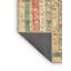Tapis de zone ivoire/vert léger contemporain-1640914467