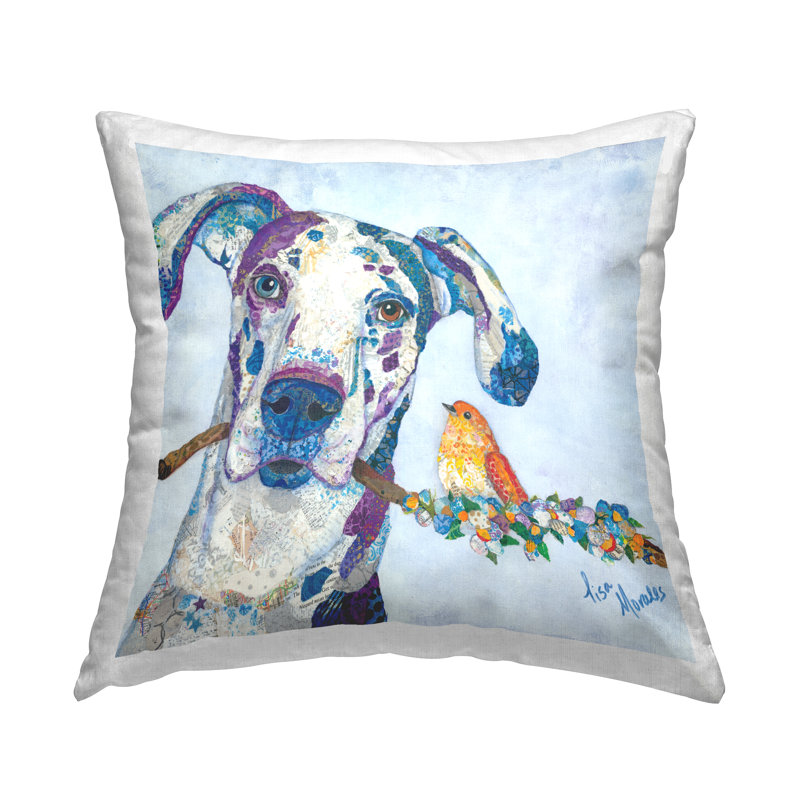 Abstract Throw Pillow