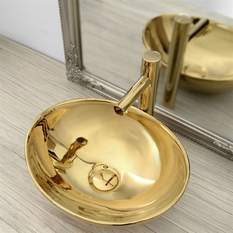 Commercial Brushed Gold Touchless Automatic Faucet Elegant Hygienic Solution for High Traffic Spaces