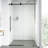 Elan E-Class 64-68" W x 76" H Sliding Frameless Shower Door with 3/8" Clear Glass-50553447