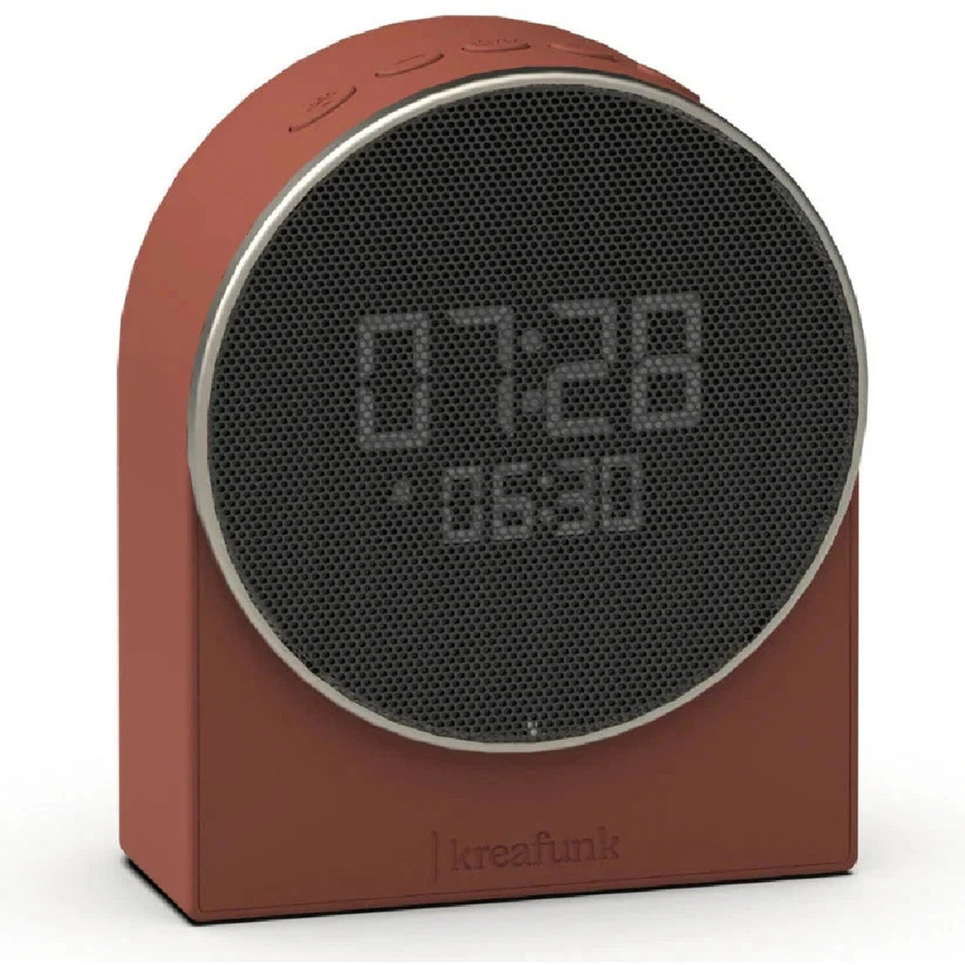 Ivy Alarm Clock with Bluetooth Speaker - Ivory Sand
