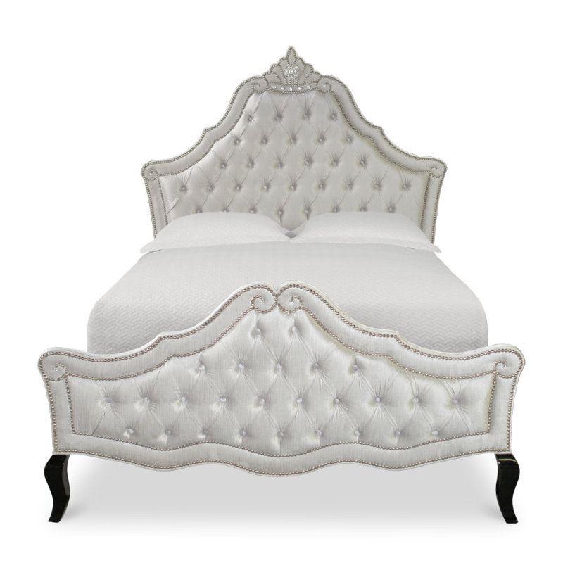 Belle Velvet Bed, Queen