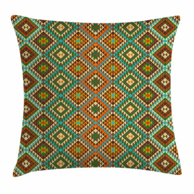 Indian Reversible Pillow Cover